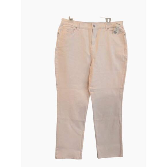 ✅3/$20/Sale-GLORIA VANDERBILT - NEW BLUSH ORIGINAL SLIMMING JEANS-Womens 16S - Picture 5 of 9